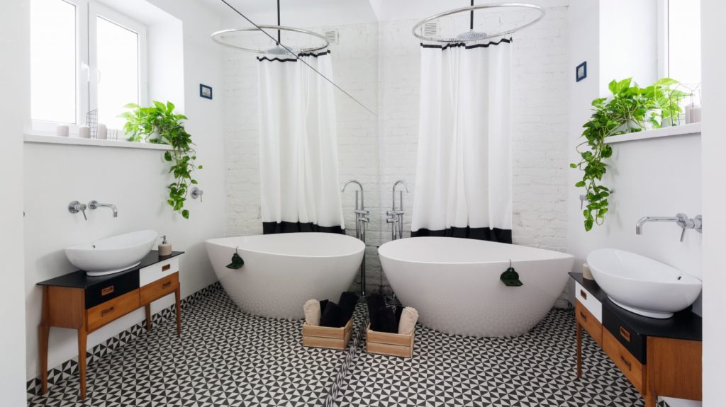 Санузел без плитки. Что, кроме плитки для пола и стен в ванной?