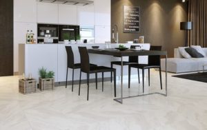 Полы и стены на кухне - модная плитка в 2021 году