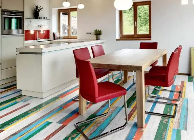 Виды кухонных полов