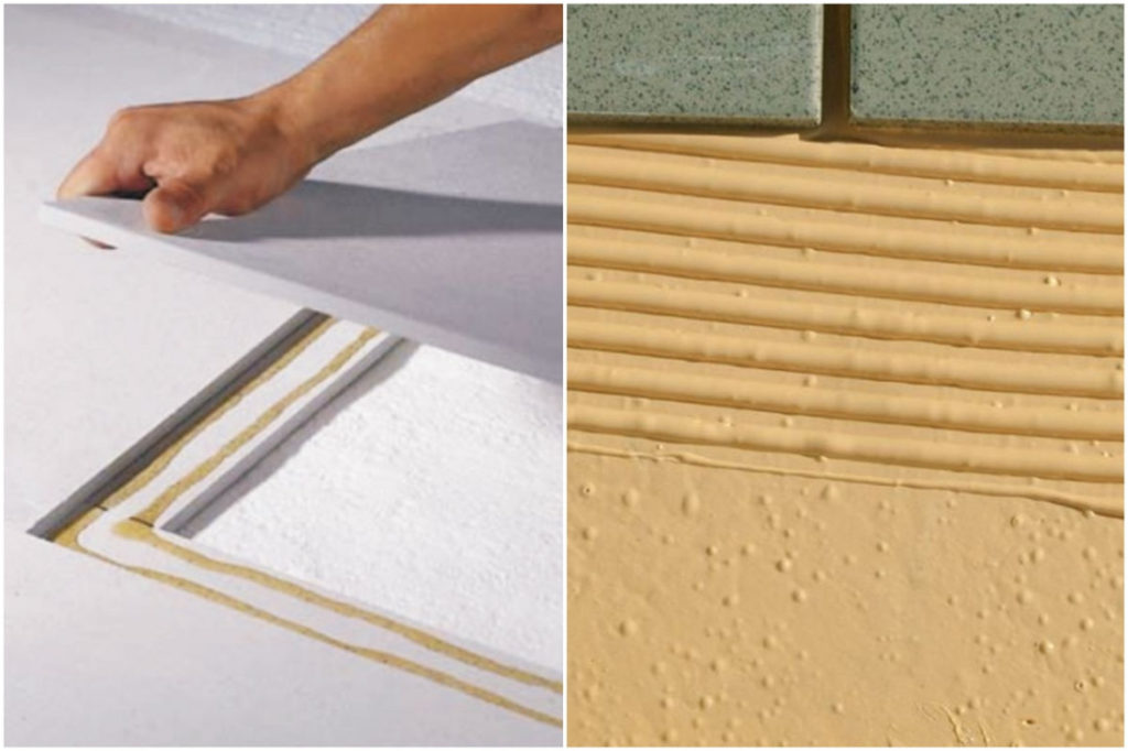 Ремонт пола - стабилизация подложки