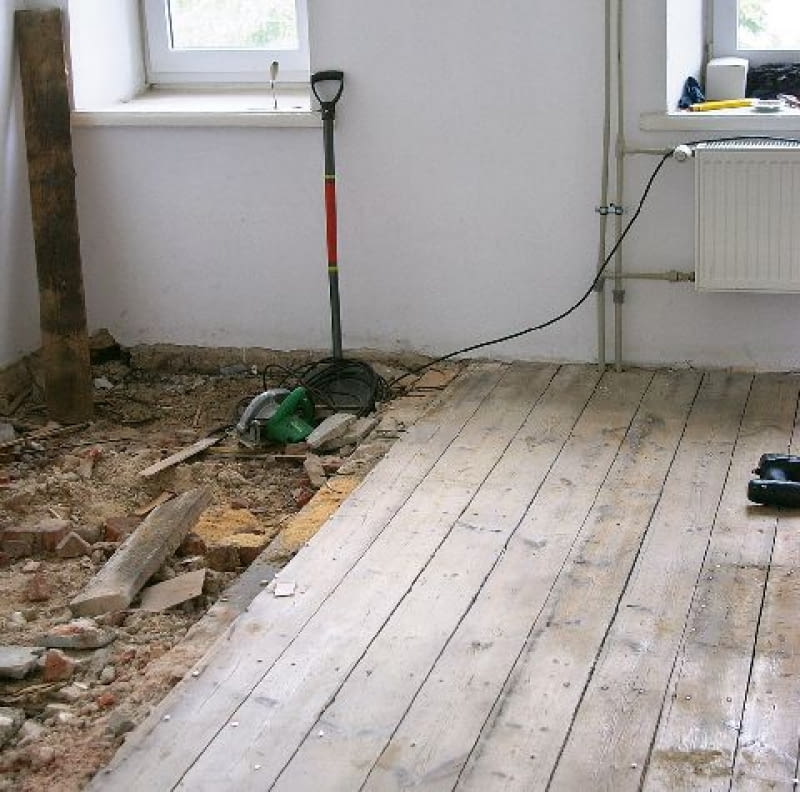 Что делать со старым деревянным полом?