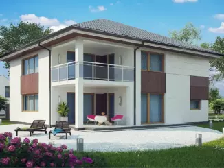 Двухэтажные дома из СИП панелей - Проекты с планировками и ориентировочные цены